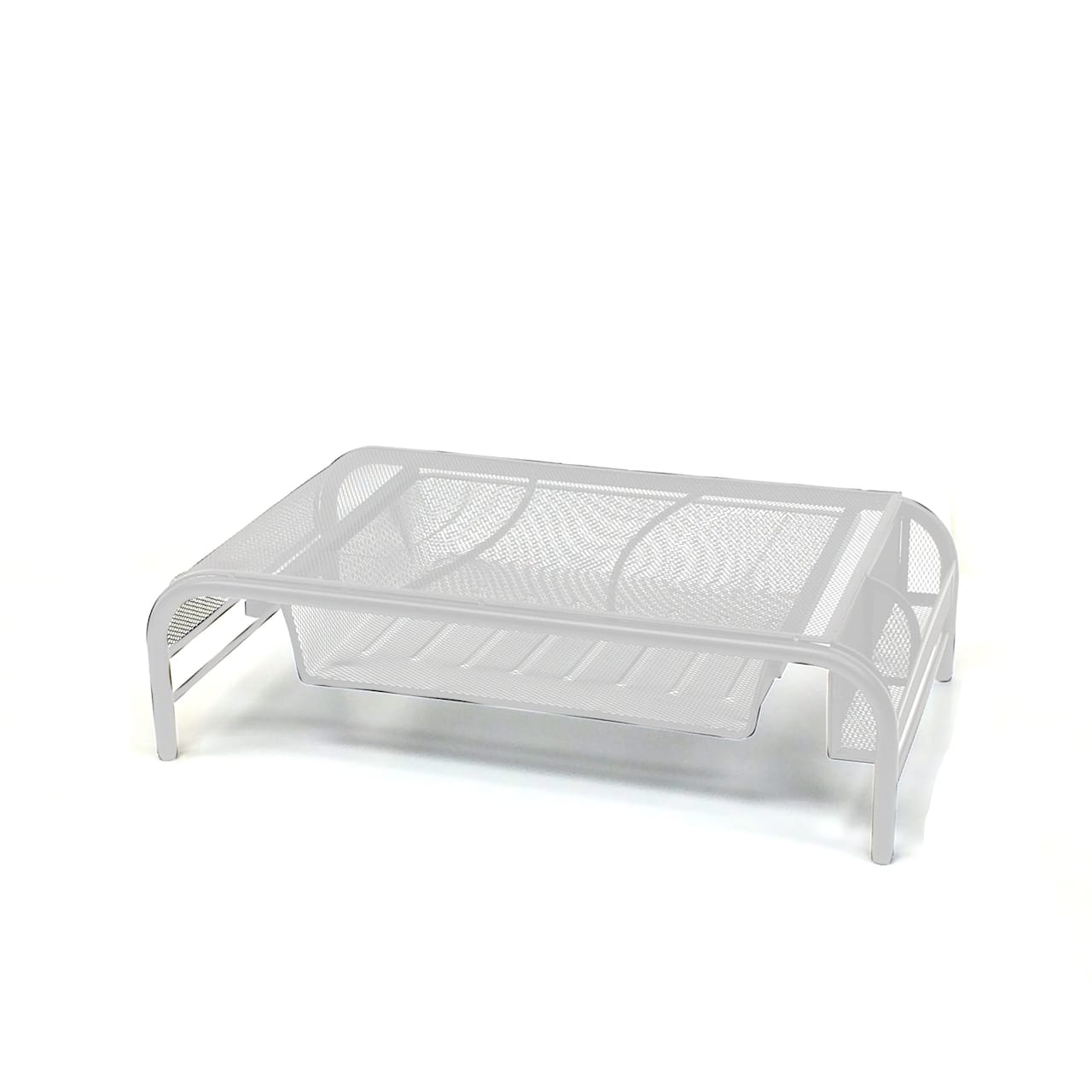 Mind Reader Metal Mesh Monitor Stand & Desk Organizer